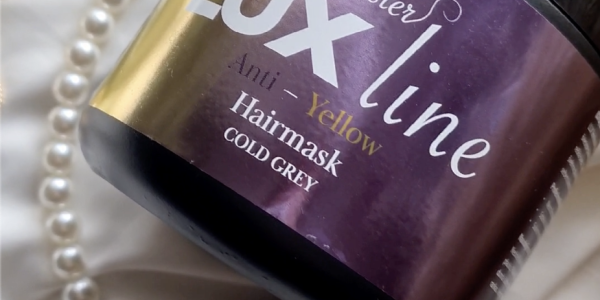 LUX line geltoną atspalvį neutralizuojanti plaukų kaukė (Hair Master)